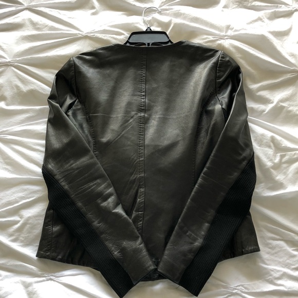 Vince Leather Jacket - Picture 4 of 6